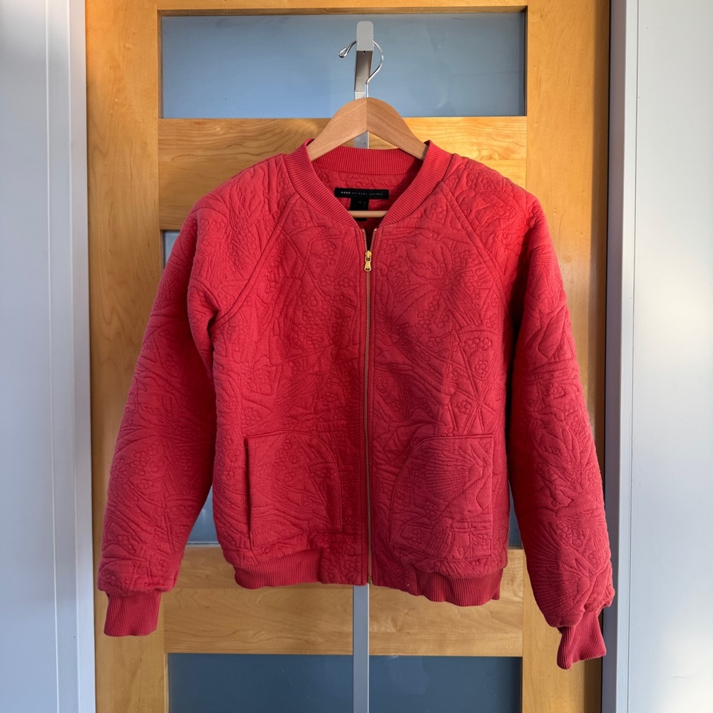 Marc By Marc Jacobs Red Kids Puffer Jacket